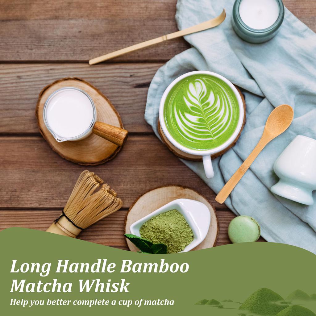 3/6Pcs Matcha Accessory Set Bamboo Japanese Matcha Whisk Kit Matcha Making Tool Tea Scoop Matcha Utensil for Drinks Tae Making