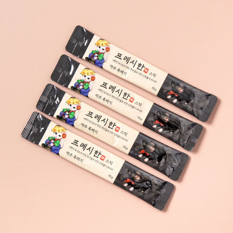 [Pet] Whistle Fresh Sticks 4Pcs Jeju Black Pork