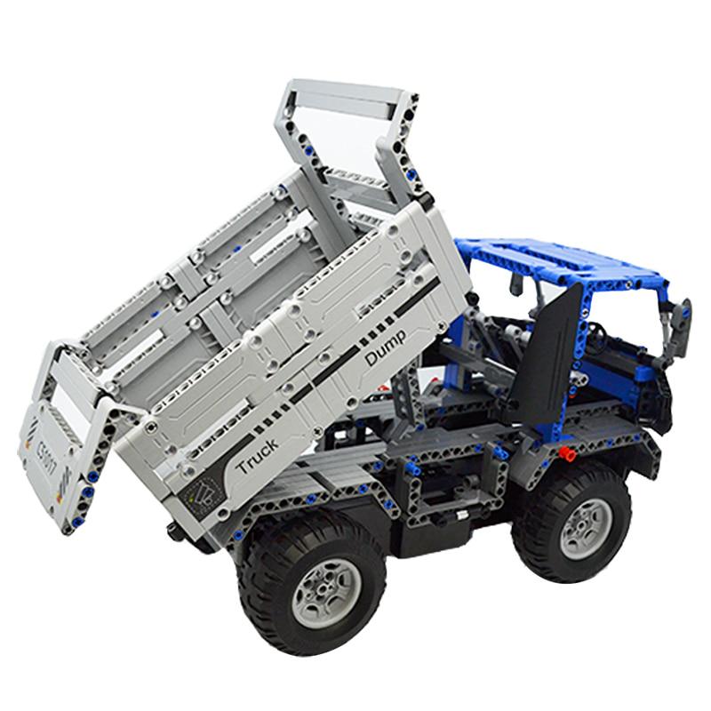 Cada 638pcs Rc Remote Control Dump Truck Building Blocks Compatible City Technic Car Vehicle Bricks Series Toys For Kids Buy At A Low Prices On Joom E Commerce Platform
