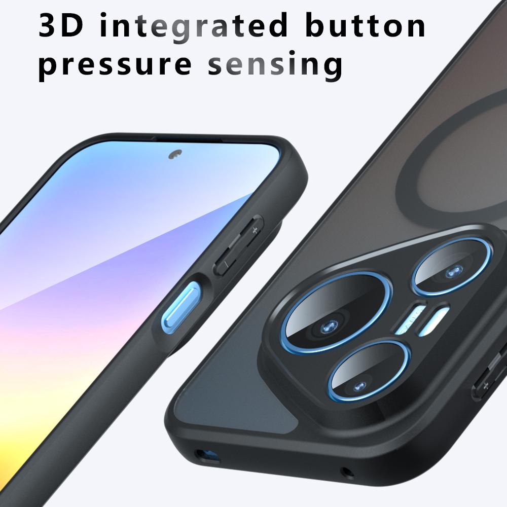Shockproof Back Cover Magnetic Wireless Charging Case For Huawei P90 Pro HuaweiP90Pro
