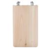 Small Pet Natural Wood Stand Platform Toy Rectangular Wooden Jumping Climbing Springboard Toy