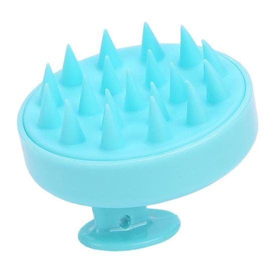 Silicone Scalp Massage Brush for Hair Washing Soft Head Scrubber for Deep Cleaning Exfoliating Gentle Dandruff Removal Brush for Home