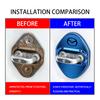 Stainless Steel Car Door Lock Buckle Protection Cover Anti Rust For Mazda 3 6 CX5 2 CX3 CX9 MX5 RX8 Axela Demio Atenza MS FF29