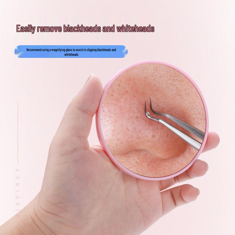 5X/10X HD Suction Bathroom Magnifying Makeup Mirror, Portable Single-Sided Beauty Tool