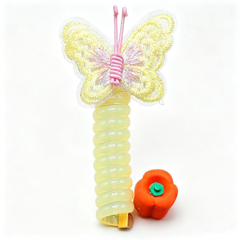Candy-Colored Thick Bracelet-Style Hair Ring: Extra-Large Korean Rubber Band and Spring Headband Ornament