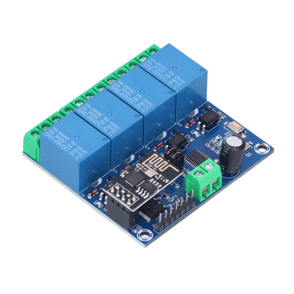 WiFi Relay Module 4 Channel Phone APP Remote Control   for Smart Home System  8266