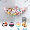 White Toy Storage Organizer Large Capacity Stuffy Collection Toy Holder  Girls Bedroom