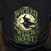 Wicked Witch of the West Shirt, Wizard of Oz Tee, Dark Academia Witch Shirt, Gothic Fantasy Graphic T-Shirt, Halloween
