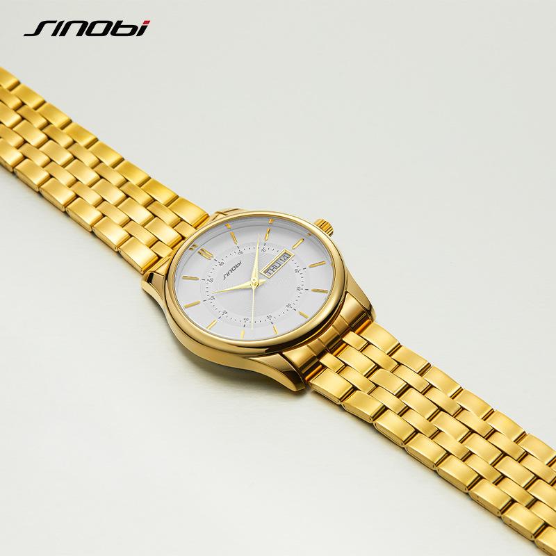 Watch Men'S Business Quartz Watch Couple Watch To Watch Steel Belt Waterproof Men'S Watch 9832