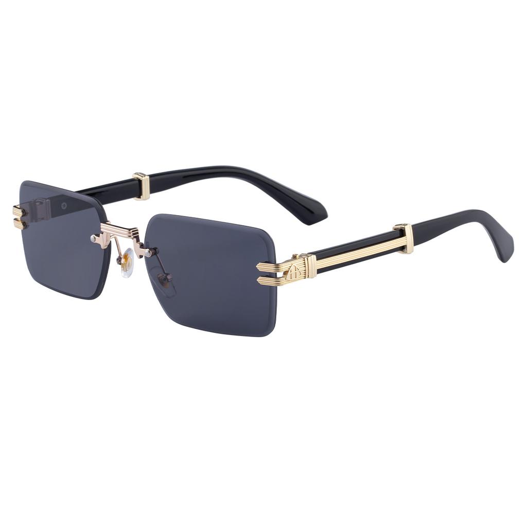 Petites Lunettes de Soleil Carrées Homme Lunettes de Soleil Tendance Rétro Homme Lunettes Haut de Gamme