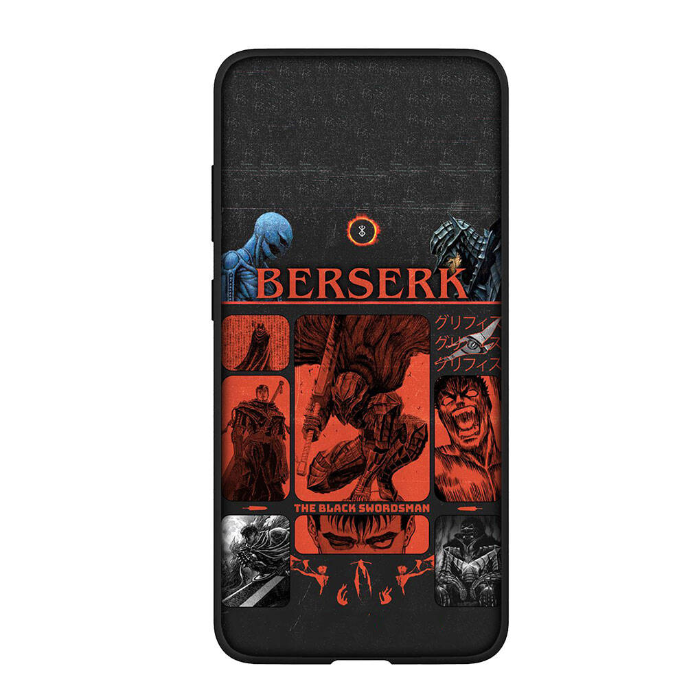 

для Motorola Moto Edge 70 60 50 G54 G86 Samsung Galaxy S25 iPhone 17 16 15 Xiaomi Redmi Note 14 13 Pro Max Чохол для телефону Anime Berserk Guts for Redmi 15C 173mm аеро