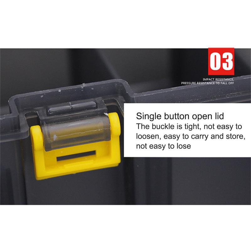 Double Layer Fishing Tackle Lures Hook Bait Box Storage Fishing Accessories
