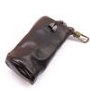 Vintage Distressed Leather Key Case for Men - Large Capacity, Waist Hanging