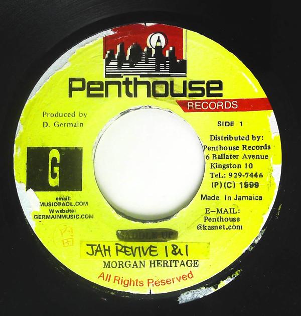 7inch Record MORGAN HERITAGE - Jah Revive I & I NONE Penthouse Recor 2001 Jamaica Reggae, Ska & Dub Used