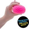 Fuzz Ball Sensory Squeeze Toy Needoh Sensory Squishy Toy Wonder Waves Textured Stress Relief Fidget Ball For Adults Kids