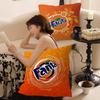 Funny F-Fanta Logo Cushion Cover Car Throw Pillow Case For Sofa Car Christmas Gift 40x40cm 45x45cm