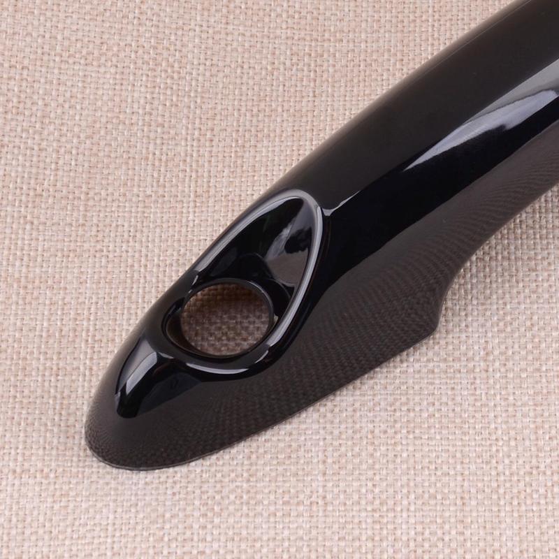 2Pcs Gloss Black Door Handle Cover Fit for MINI Cooper S R50 R52 R53 R56 R57 R58 R59 R61 2001-2014