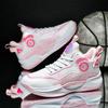 Mens High-Top Basketball Shoes Teens Students Outdoor Indoor Court Running Training Slip-Resistant Rubber Sole