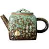 1Pc 150ml Moss Rock Emerald Handmade Retro Teapot with Filter Ceramic Kung Fu Chinese Luxury Tea Set