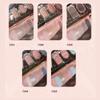 Flower Knows Fard de pleoape Pressed Glitter Căpșuni Rococo 5 Culori Textură Cremă Bronz Natural Farduri de ochi Cosmetice