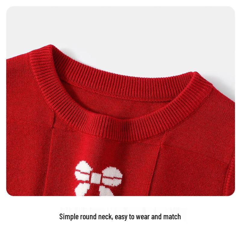 Navigare Girls' Bow-Knot Sweater Vest