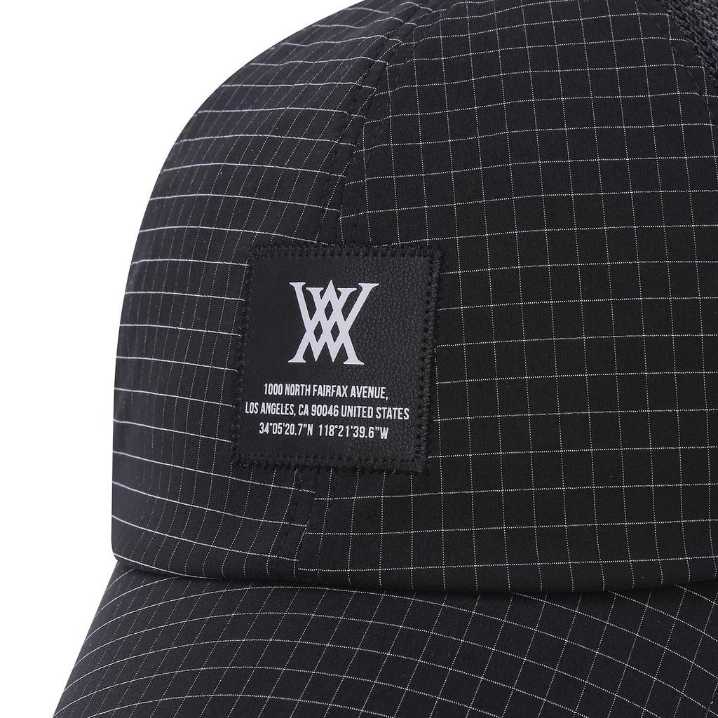 Pánská síťovaná čepice na rty, černá AGEUMCP01 [Anew Golf]