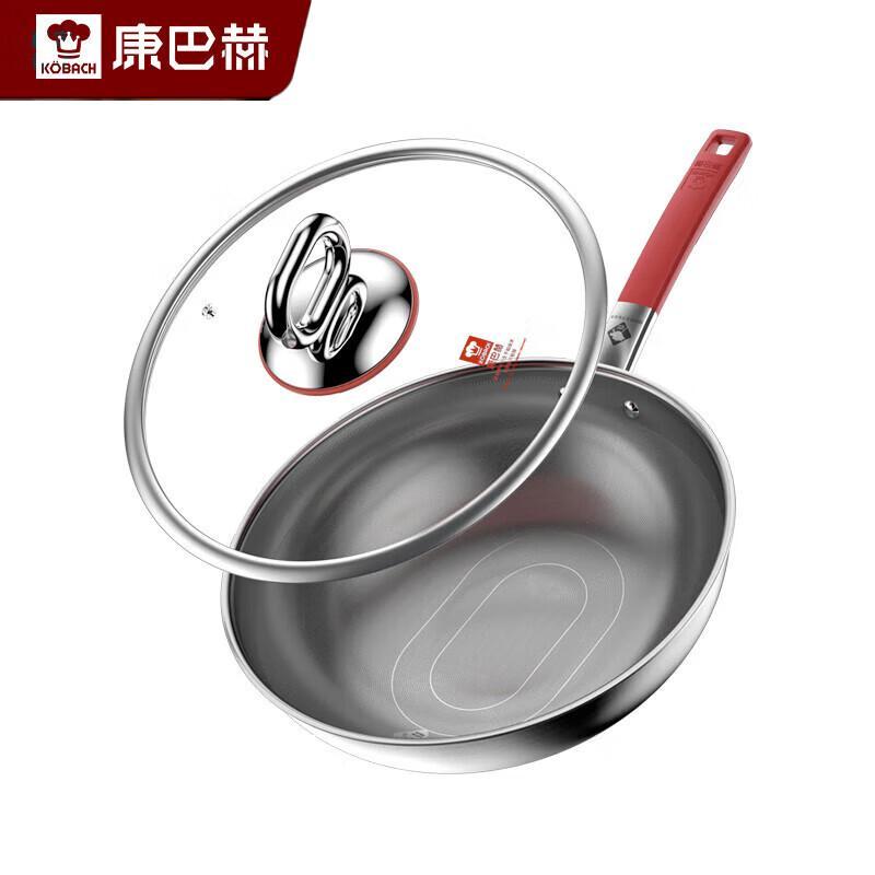 Kangbach 32cm True Titanium 0-Coating Non-stick Wok