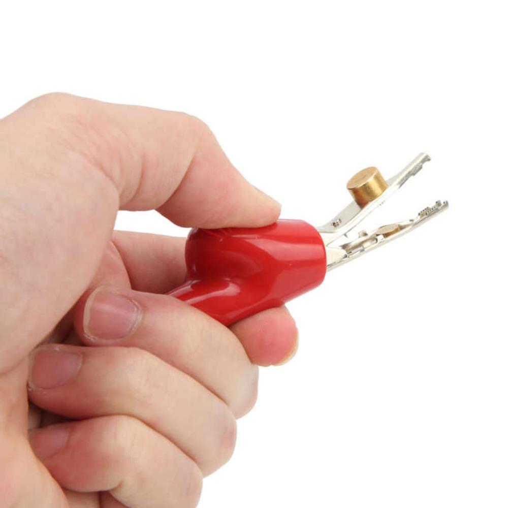 Electrical Projects Electric Fish Clip Alligator Clip Wire Crocodile Clip Testing Clamps Test Clips