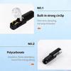 10Pcs Quick Connect Terminals Block No Soldering Single Wire Plug-in Connector with Locking Buckle For Easy Installation