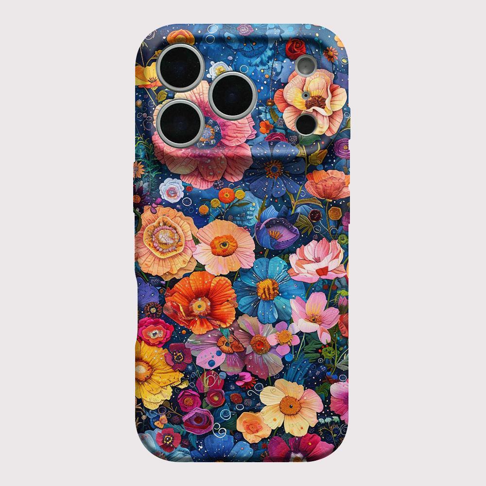 Luxury Flower Phone Case for vivo Y400 Y04 Y29 Y39 Y03 Y19 Y36 Y100 Y75 Y77 Y02 Y17S Y20 X90 X80 V60 V50 V40 V27 Pro Lite 4G 5G