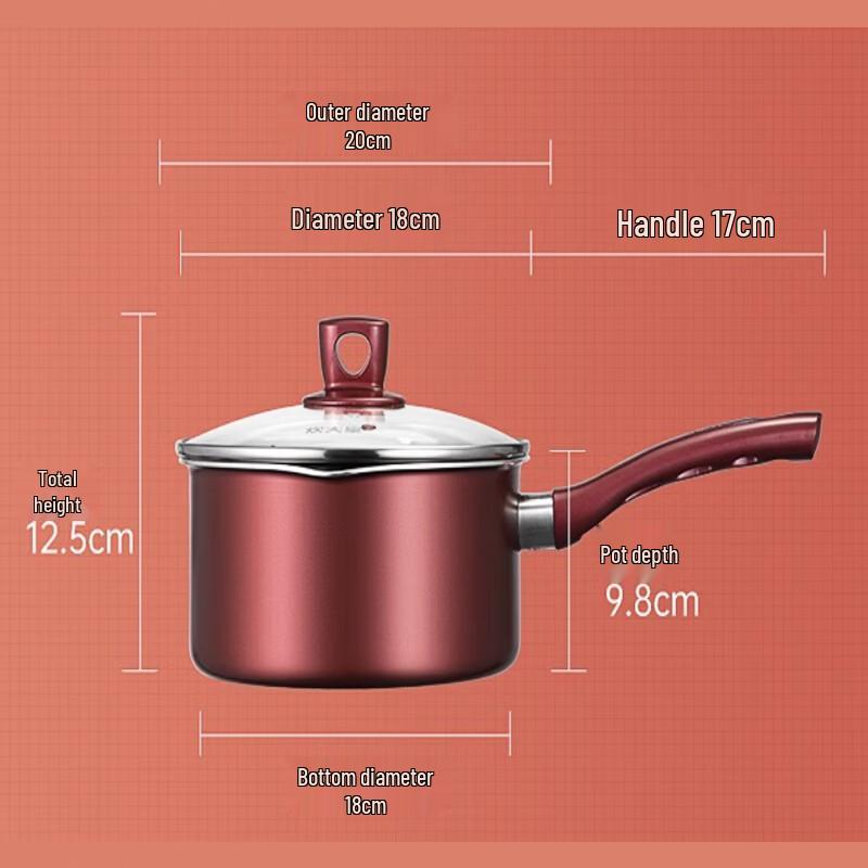 COOKER KING Non-stick Multi-purpose Saucepan