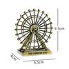 Gift Retro Creative Handicraft Rotatable Ferris Wheel Model London Eye Ornament Art Figurine
