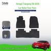 Nylon Wear-resistant Black Floor Mats for Hongqi Tiangong 08-2025.