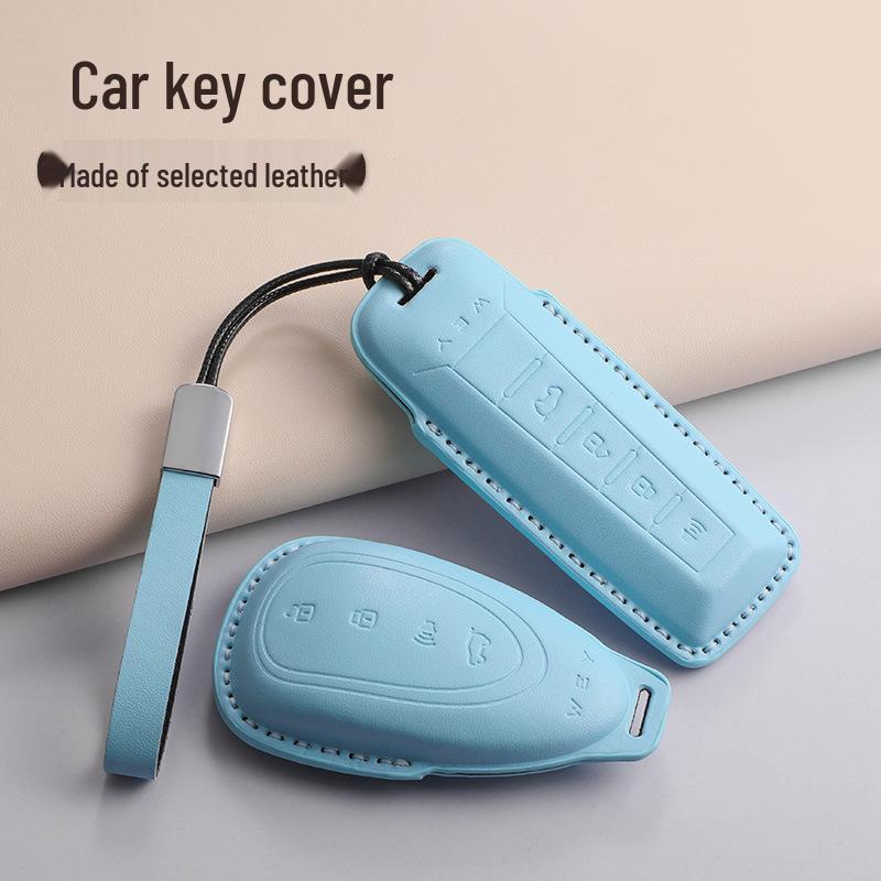 Great Wall WEY Blue Mountain Sheepskin 3D Key Fob Cover