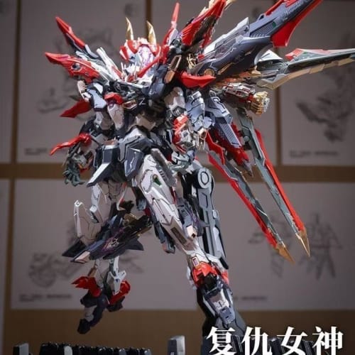 IN ERA + Infinite Nova 1/100 RT-002 NEMESIS Goddess of Vengeance, 10th Anniversary Kit, Assembled Plastic Model