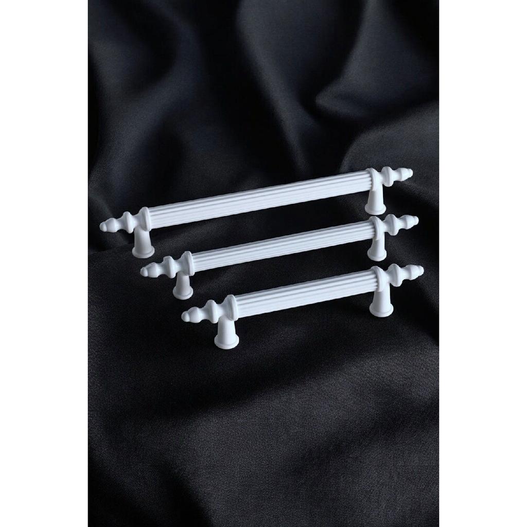 Polavit 96 Mm (hard Plastic) Black Furniture Drawer Kitchen Cupboard Cabinet Handle Handle Handles 10 Pcs