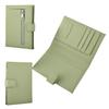 [H HARUCO] Anti-skimming Passport Case, Cute Wallet for Women, Bifold, Genuine Leather, Stylish, Simple Wallet, Brand Name Passport Case, Travel
