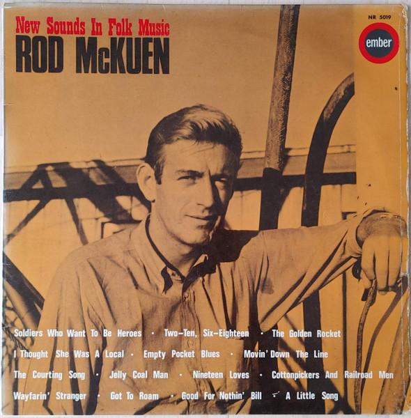 LP Record ROD MCKUEN - New Sounds In Folk Music NR5019 Ember Records 1965 UK Country/Folk Used