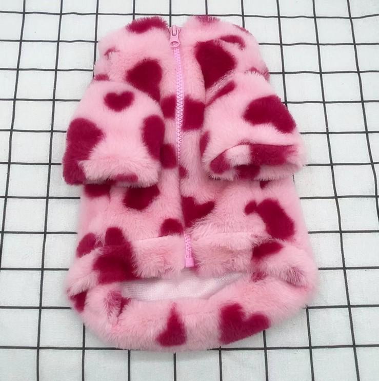 

Зимнее пальто из хлопка с леопардовым принтом для собак: Подходит для французских бульдогов, пуделей, бишонов, померанских шпицев и кошек. M