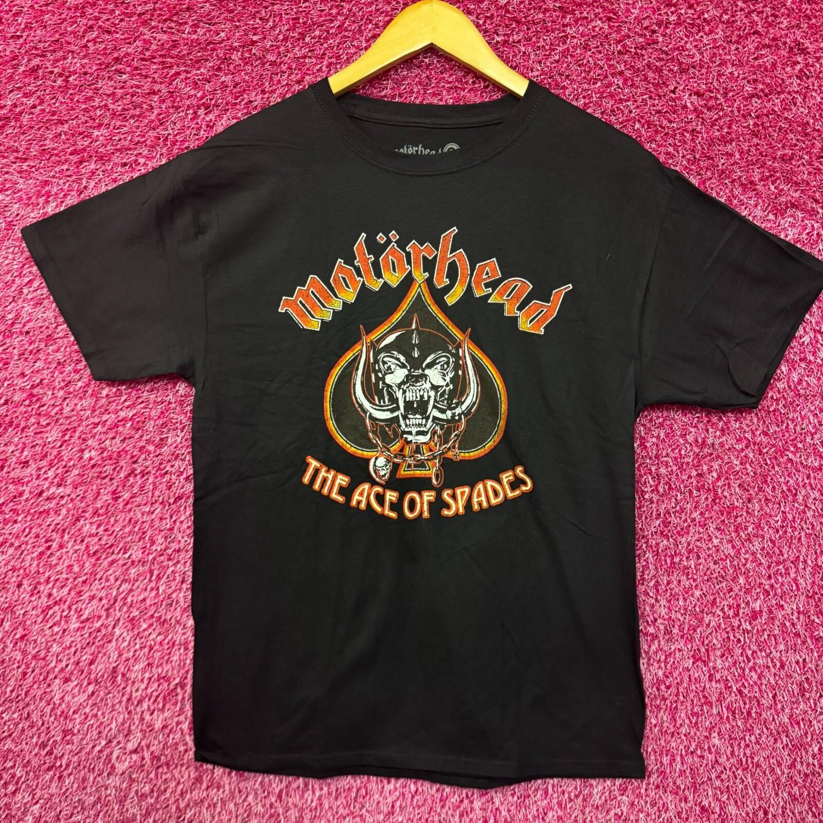 Motorhead The Ace of Spades AlbumArt Heavy Metal Band Tee M L