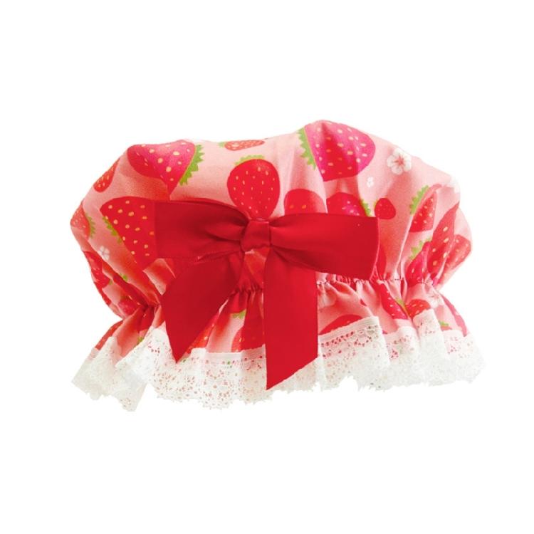 

Cute Strawberry Embellished Beanies Soft Elastic Band Breathable Fabric Comfort Outdoor Adventures Daily Wear 1
