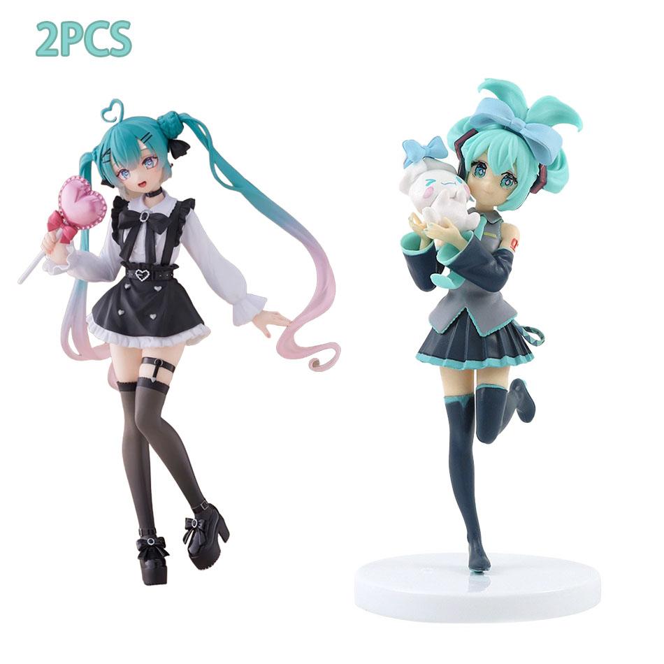 Anime Hatsune Miku Figur Virtueller Sänger Manga Statue Figuren Modell Spielzeug Schreibtisch Tortendekoration kawaiii Spielzeug Geschenk