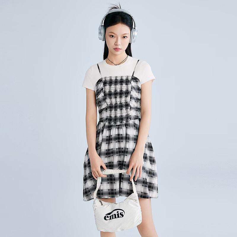Ledin Strappy Shirred Dress S