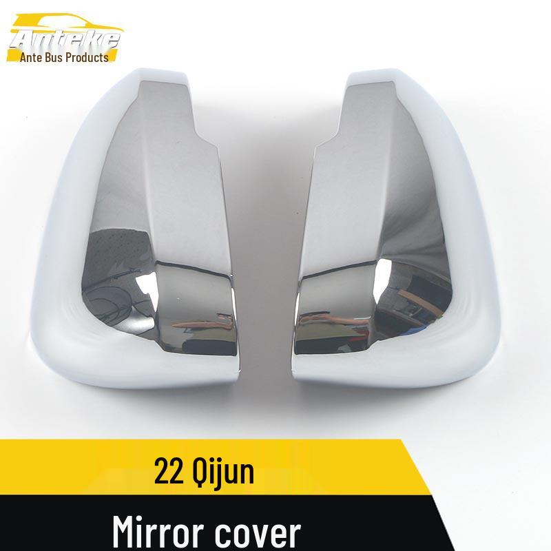 2022 Qijun Rearview Mirror Cover & Sequin Frame Decor Accessory