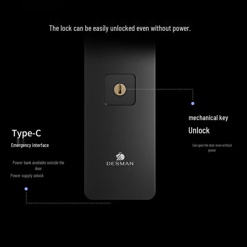 DESMAN E50 Smart Fingerprint Door Lock