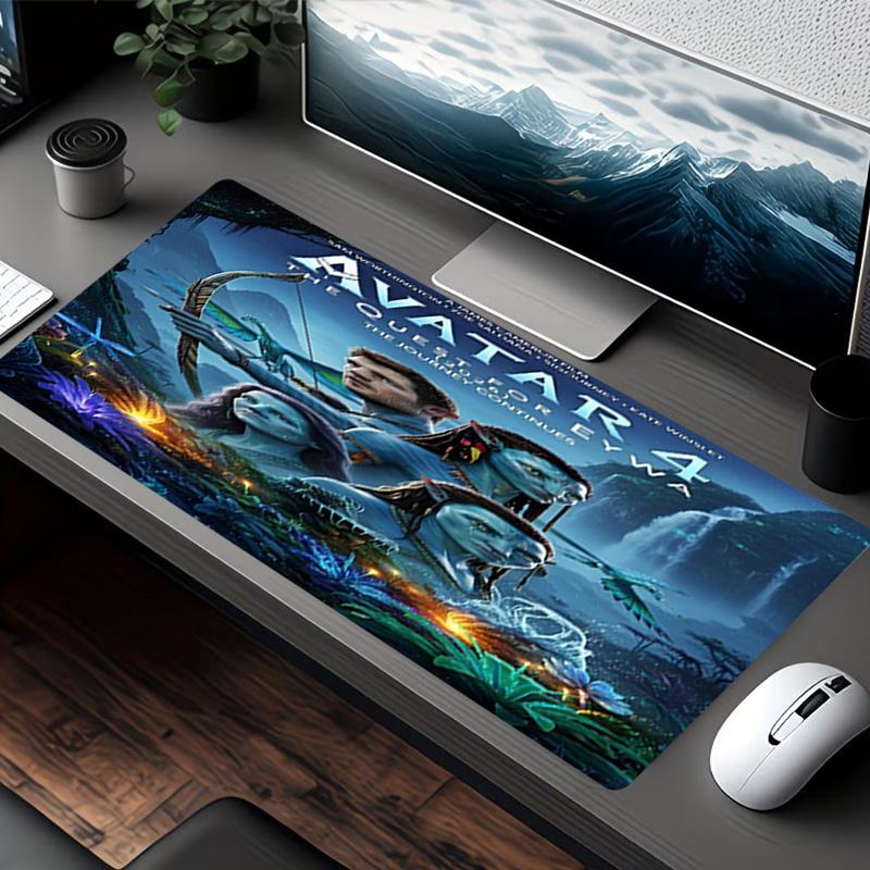Avatar Print Mouse Pad, for Keyboard Pad Laptop PC Mat for Office Home Use, Desk Decor, Perfect Birthday Gift for Gamers