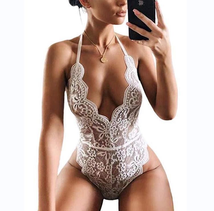 European & American Sexy Erotic Bodysuit - Lingerie for Allure and Sensuality