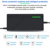54.6V Car Charger For Electric Bicycles 2A/3A/5A Output Compatible with 48V Lithium Battery Packs Energy Storage Devices and Power Tool Charging