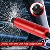 2Pcs Car Safety Hammer Emergency Escape Tool One Second Window Breaker with Seatbelt Cutter Portable Auto Rescue Tool Window