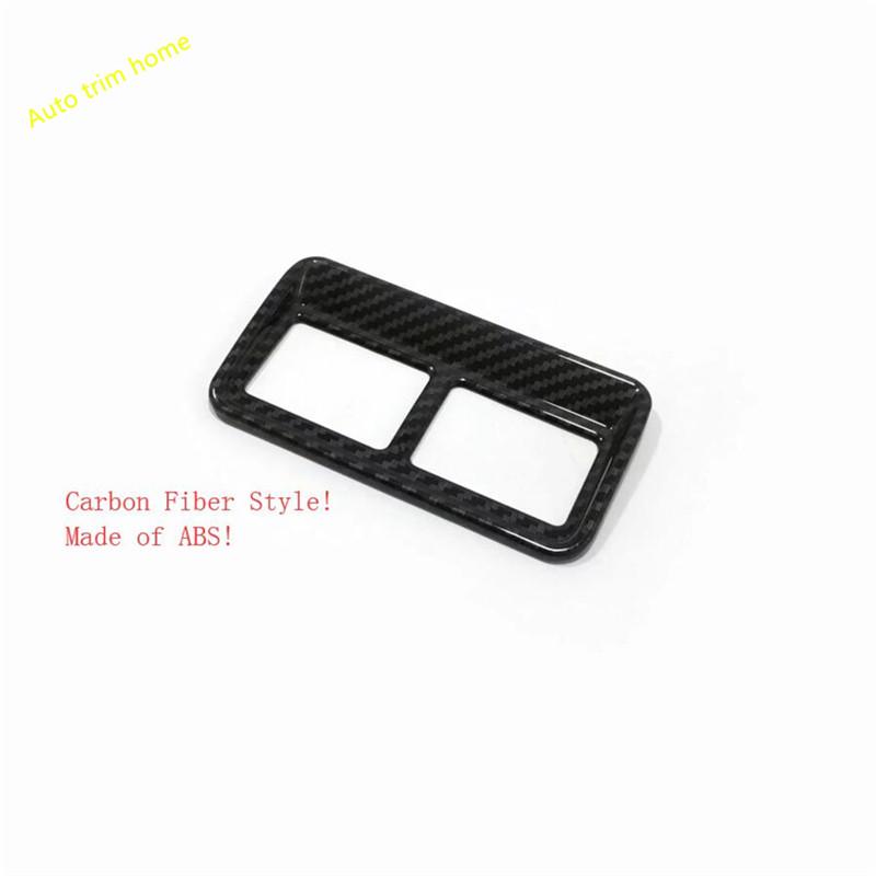 ABS Head Lights Lamps Trunk Switch Control Button Panel Cover Trim Fit For Land Rover L462 Discovery 5 2017 - Accessories